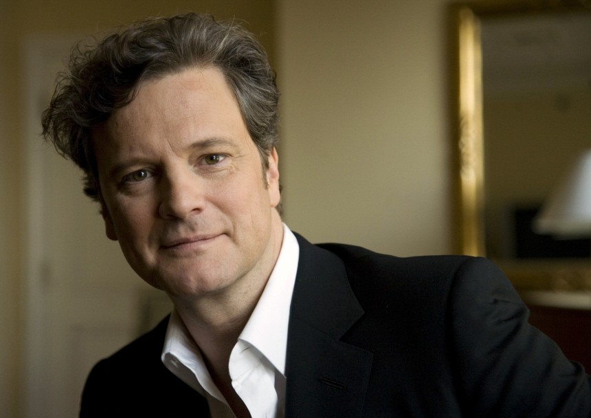 File photo of Actor Colin Firth posing for Reuters in Beverly Hills
