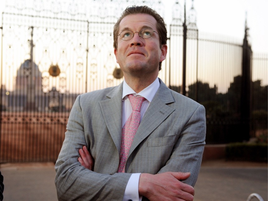 Verteidigungsminister zu Guttenberg besucht Indien