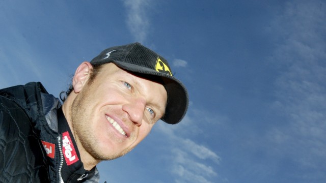 Maier of Austria smiles after winning the men's Alpine Ski World Cup downhill race on the Kandahar