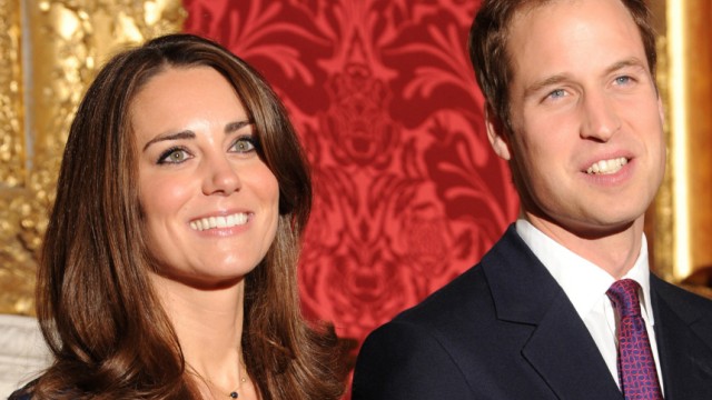 Hochzeit von William und Kate: Familie und Freunde von Kate Middleton und Prinz William werden am 29. April offenbar getrennt voneinander auf das Hochzeitspaar anstoßen.