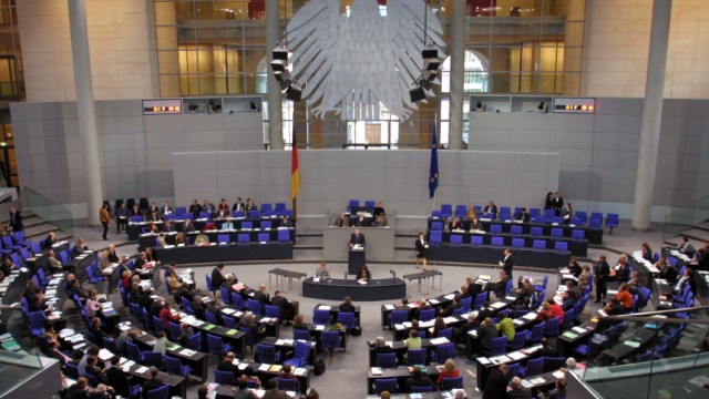 Bundestagssitzung zum Stammzellenimport