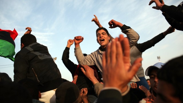 Refugees Flee Libya Into Tunisia