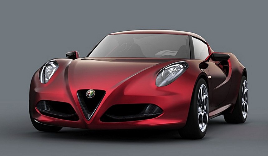 Alfa Romeo 4C Concept, Alfa Romeo 4C, Alfa Romeo, 4C, Fiat, Maserati