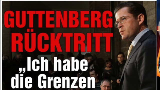 Guttenberg, Bild.de