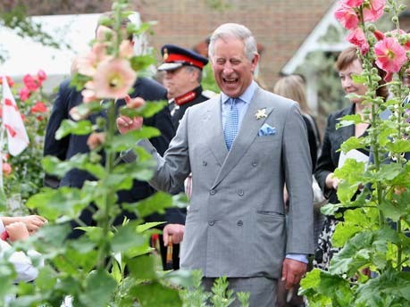 Prinz Charles, im St. Pancras Almshouses;Getty