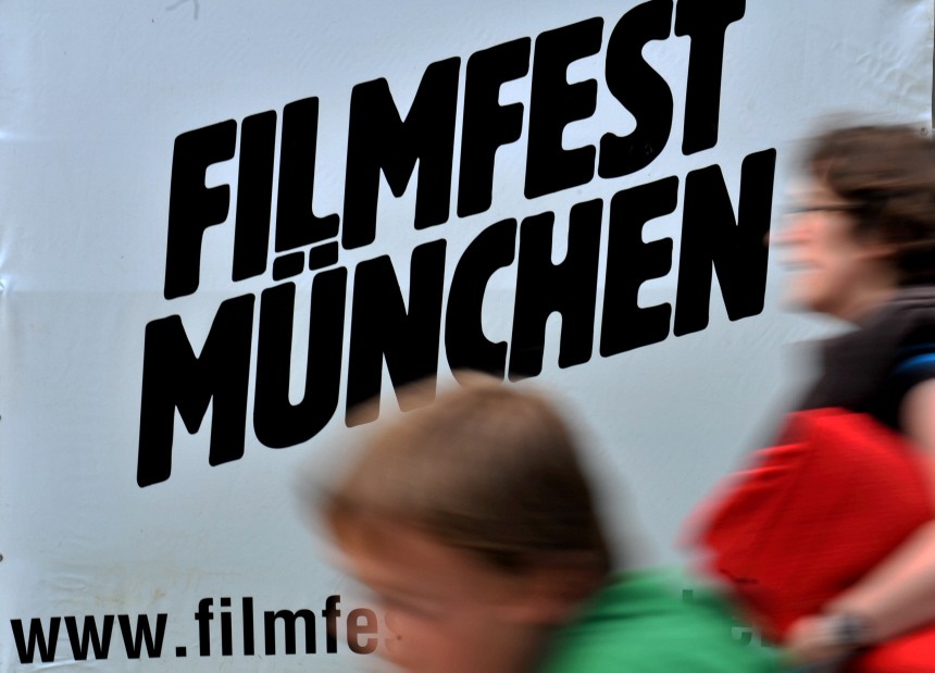Plakate werben für Filmfest München