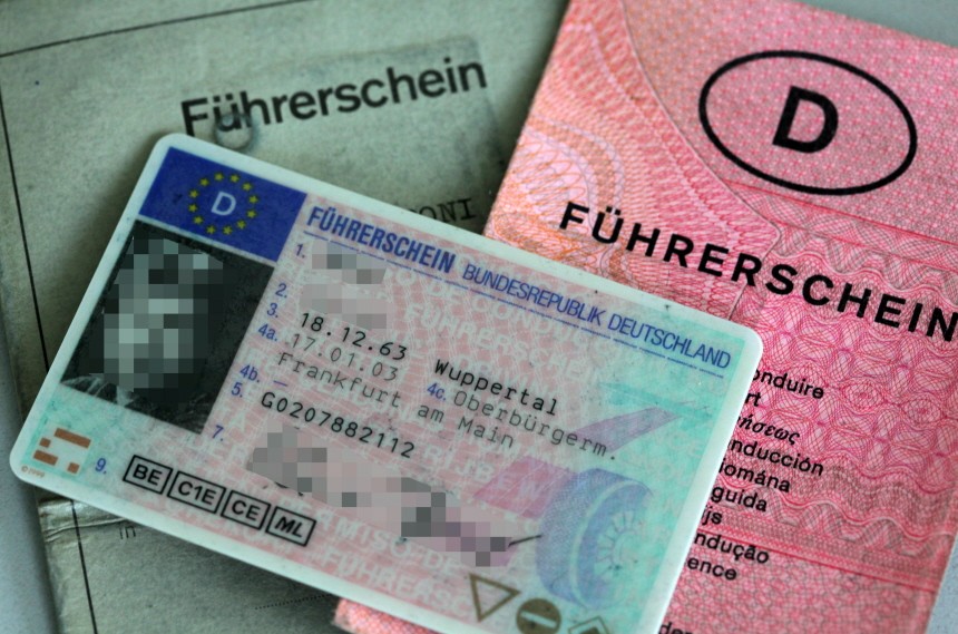 Neuer EU-Führerschein nur 15 Jahre gültig