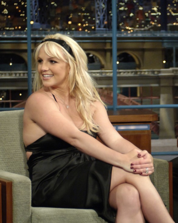 Schwangere Britney Spears bei David Letterman