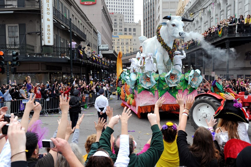 New Orleans Celebrates Mardi Gras