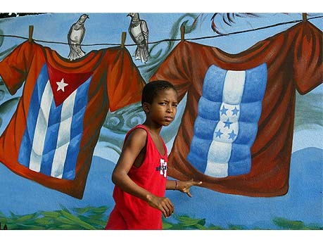 Länderflaggen Kuba - Honduras;Reuters