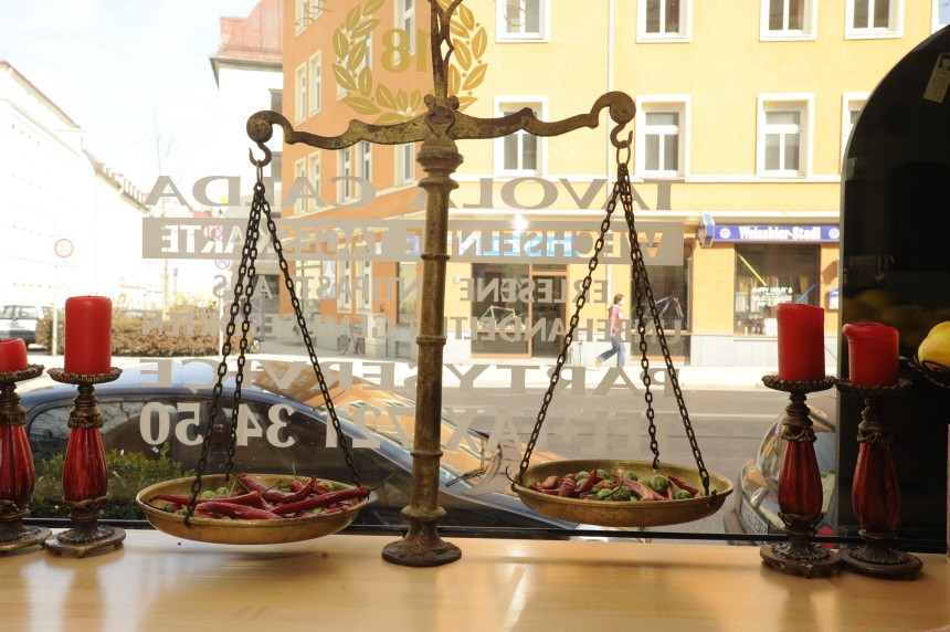 Italienischer Feinkostladen in München, 2010