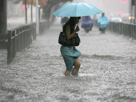 Regenstürme in China;Reuters