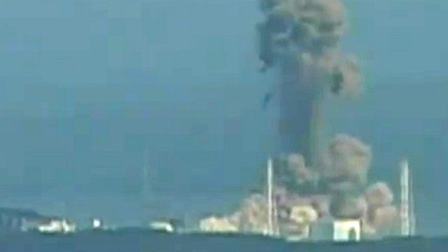 Atomkatastrophe in Japan: Im japanischen Atomkraftwerk Fukushima-1 hat sich erneut eine Wasserstoffexplosion ereignet. Betroffen war der Reaktor 3 der Anlage.