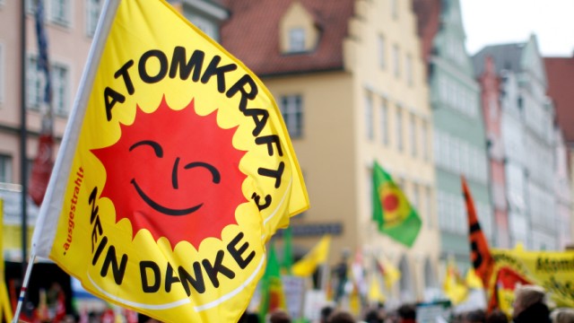 Demonstration gegen Atomkraft in Landshut