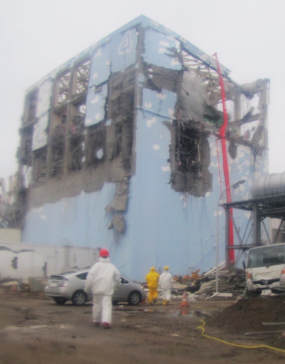 Arbeiter im AKW Fukushima 1
