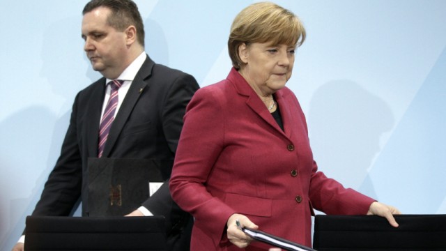Stefan Mappus, Angela Merkel