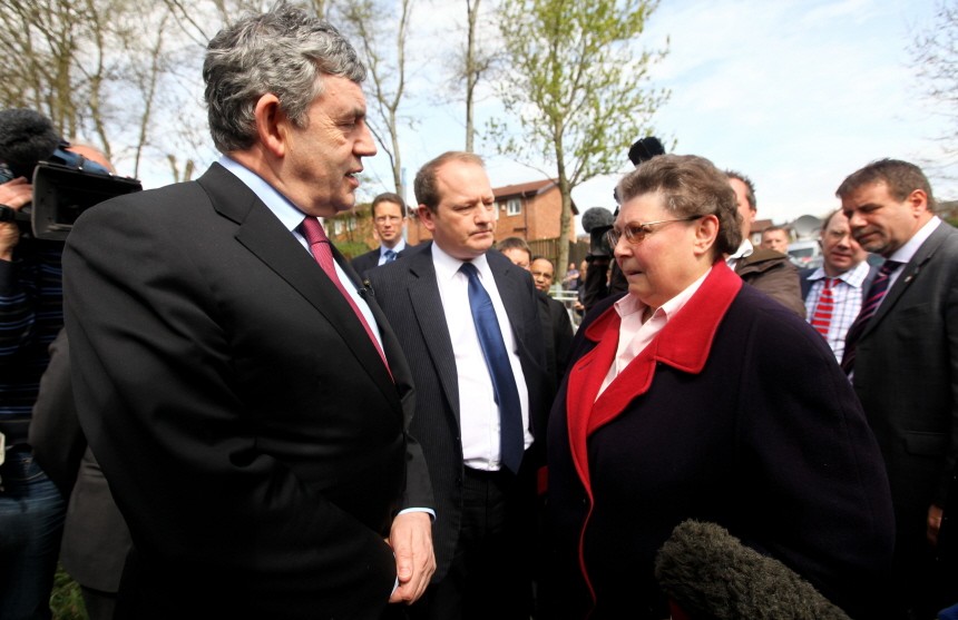 Gordon Brown & Gillian Duffy