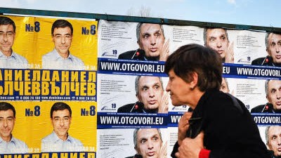 Bulgarien: Parlamentswahl: In Bulgarien herrscht Wahlkampf - doch viele Bulgaren glauben nicht mehr an einen fairen Urnengang am Sonntag.