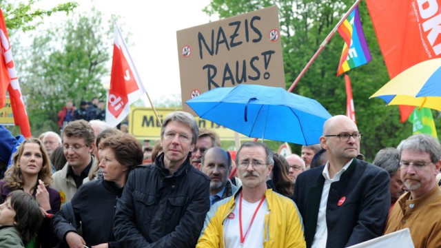 Münchner verhindern Neonazi-Marsch, 2010
