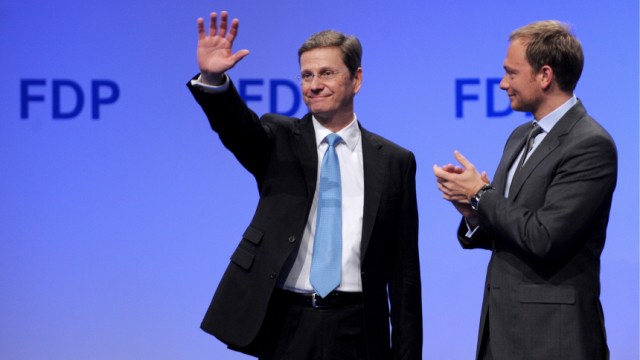 FDP-Vorstand: Westerwelle soll Parteivorsitz an Lindner abgeben