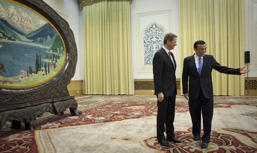 Außenminister Westerwelle besucht China
