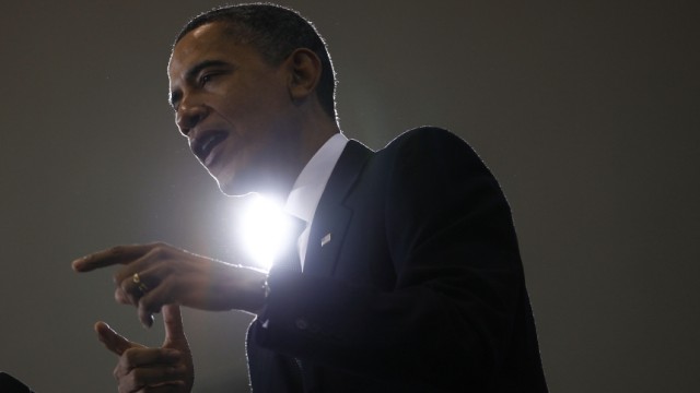 U.S. President Barack Obama delivers remarks on his energy strategy at Georgetown University in Washington