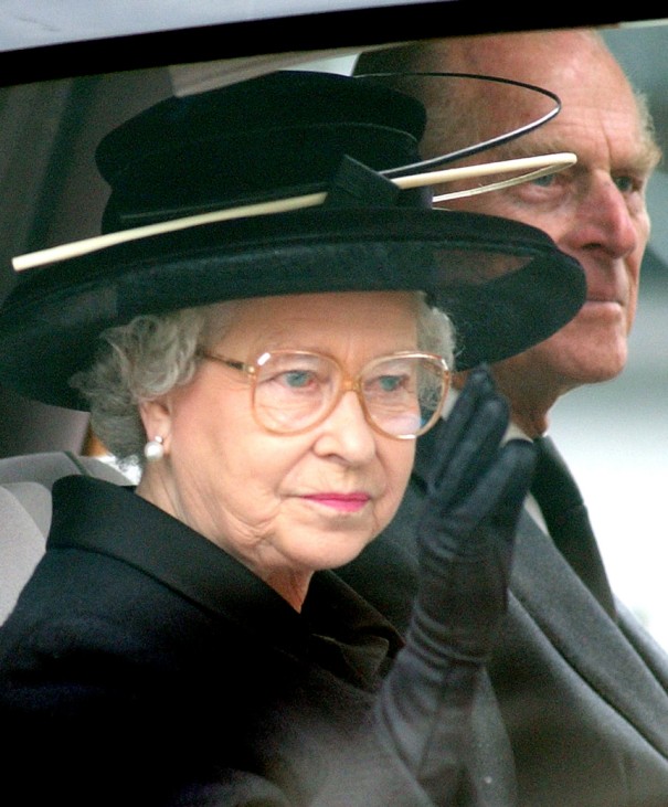 Britische Königin Elizabeth II. und Prinz Philip, 2002