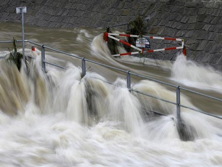 Hochwasser in Wien;Reuters