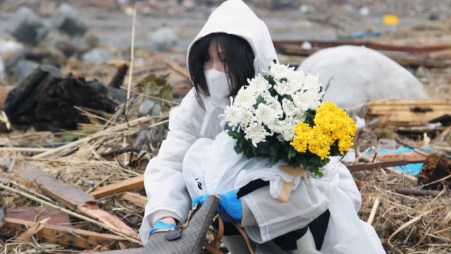 Earthquake and tsunami disaster aftermath in Japan
