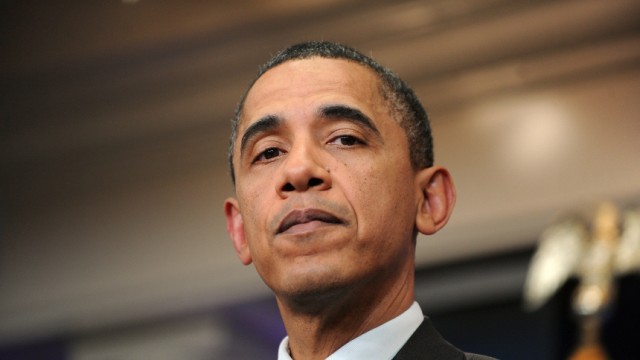 President Obama Delivers a Statement On Budget - DC