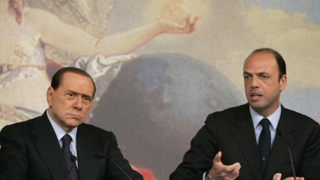 Silvio Berlusconi, Angelino Alfano