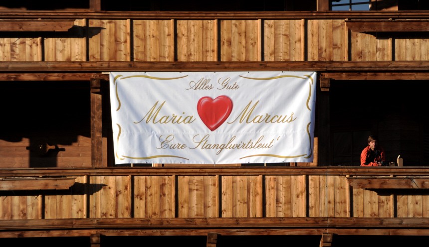 Hochzeit von Maria Riesch und Marcus Hoefl
