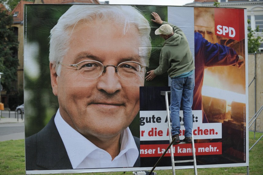Plakatwerbung im Bundestagswahlkampf