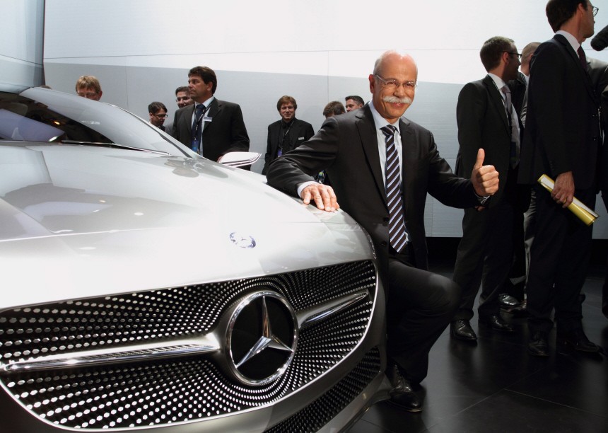 Mercedes-Benz Concept A-Class car unveiled at the 14th Auto Shang