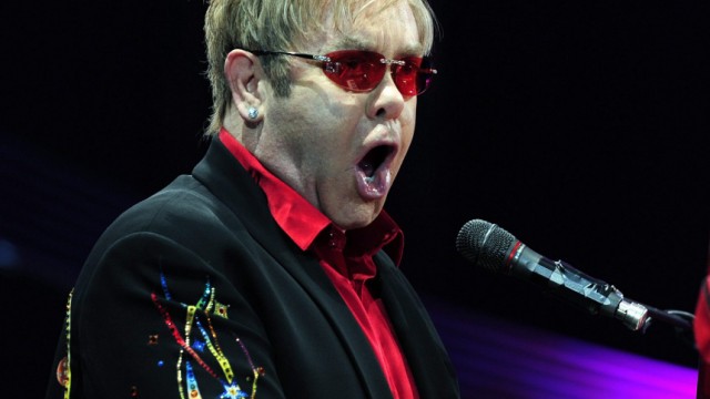 Elton John Auftritt in Zürich