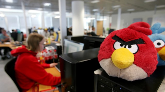 Smartphone-Spiel Angry Birds: Rovio-Hauptquartier in Espoo: Günstiger Zeitpunkt fürd en Strategiewechsel.
