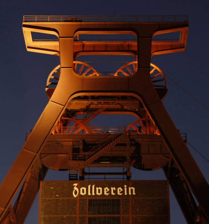 A general view of the World Heritage Site 'Zeche Zollverein' in Essen