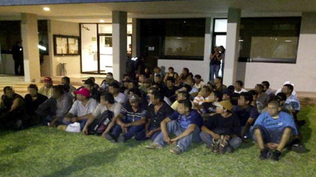 Police rescues 68 people who were kidnapped by organized crim