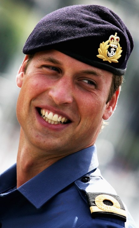 Prince Williams First Day Of Naval Training - Dartmouth