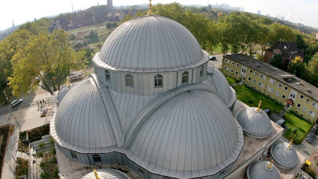 Merkez-Moschee in Duisburg vor Eröffnung
