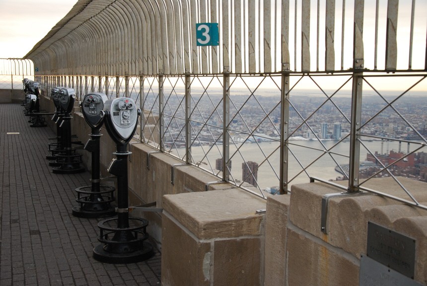 Das Empire State Building wird 80
