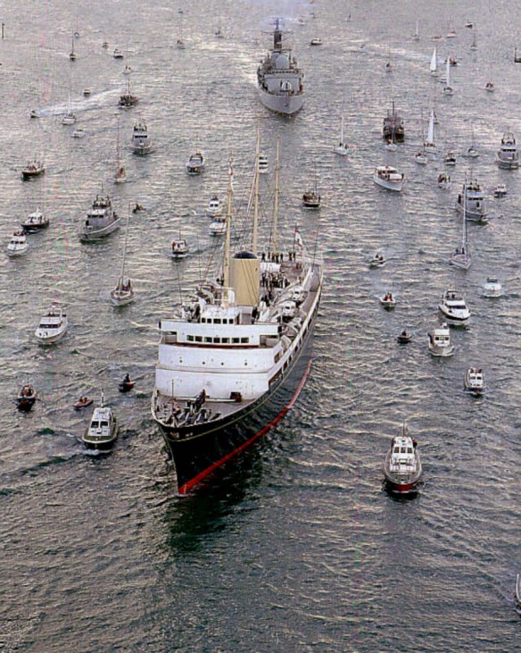Jacht "Britannia", 1997