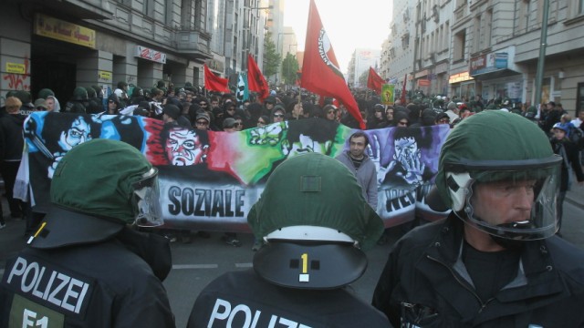 Kreuzberg Marks May Day