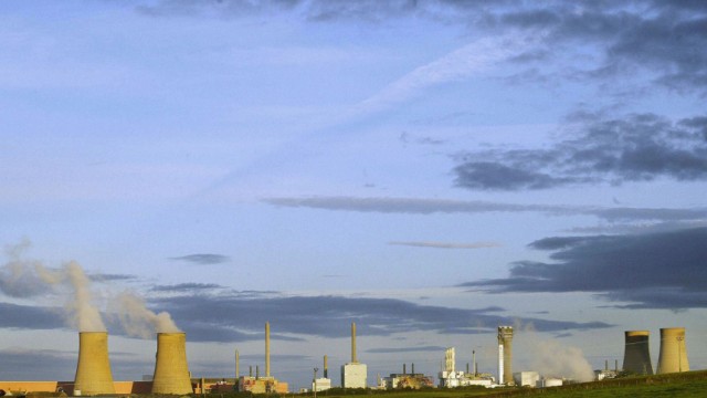 Atomanlage Sellafield: Die Atomanlage Sellafield in der englischen Grafschaft Cumbria: Die Anlage halten Sicherheitsexperten für ein ideales Ziel für Terroristen.