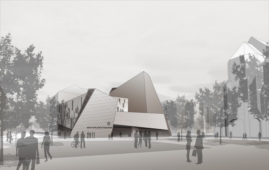 Daniel Libeskind Presents New Munich Synagogue Design