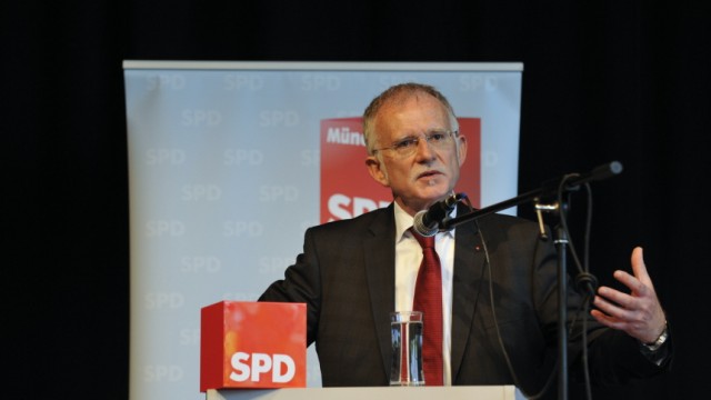 SPD München: Hans-Ulrich Pfaffmann konnte sich bei der Wahl zum Münchner SPD-Chef  mit 82 von 126 Stimmen durchsetzen.
