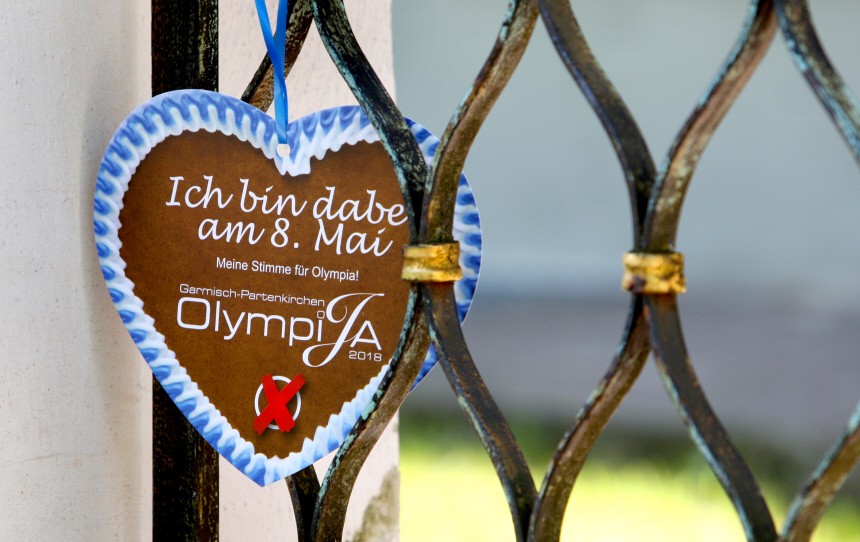 Bürgerendscheid zu Olympia in Garmisch-Partenkirchen