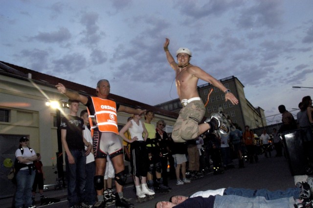 Blade-night der Inline-Skater in München, 2005