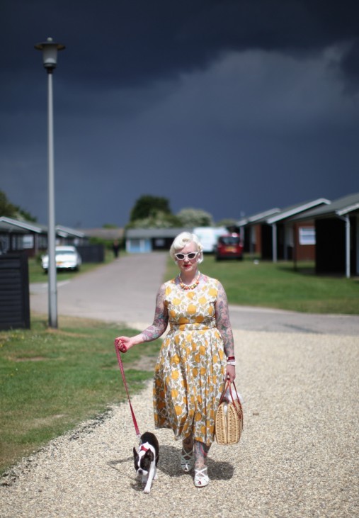 Enthusiasts Gather For Hemsby's Rock And Roll Weekender