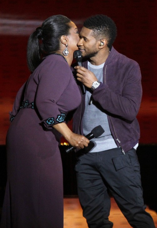 Usher,  Oprah Winfrey